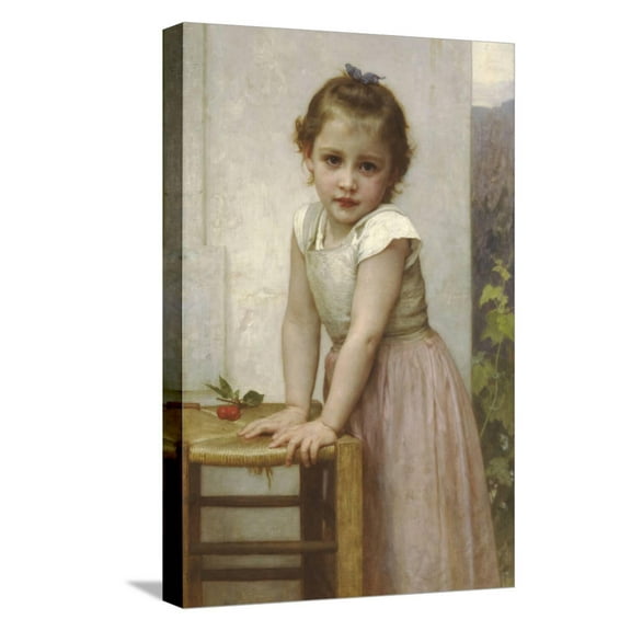 Art.com Yvonne Stretched Canvas Print Wall Art by William Adolphe Bouguereau, 12" x 18"