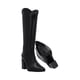 thumbnail image 4 of Platonia | Bota Larga Slim De Tacón Milan Cabra Piel Sintético Negro Para Mujer, 4 of 5