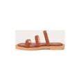 thumbnail image 3 of Frye Femmes FAYE SLIDE STRAPPY Sandale en Cuir de COGNAC/OYSTER, 3 of 7