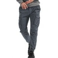 thumbnail image 2 of Luiryar Cargo Pants for Men Cotton Joggers Casual Slim Fit Tactical Pants with Multi Pockets, 2 of 7