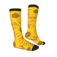 thumbnail image 4 of Lsque Sun Flowers Printed Crew Socks Men's Women's LightWeight Thin Casual Calf Socks ,Knee High Socks,Cotton Socks, 4 of 9