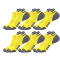 thumbnail image 1 of 6 pares de calcetines deportivos, calcetines para correr, calcetines de algodón para hombre, calcetines de Fitness transpirables de malla poco profunda para las cuatro estaciones, 1 of 5