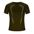 thumbnail image 4 of Taqqpue Men's Workout Shirts Slim Fit Athletic Bodybuilding T-Shirts Short Sleeve Comfort Quick Dry Crew Neck Gym Training Running Fitness Tee Top, 4 of 6