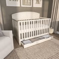 thumbnail image 2 of Dream On Me Storybrooke 5 in 1 Convertible Crib with Under Drawer, Cannoli Cream, 2 of 7