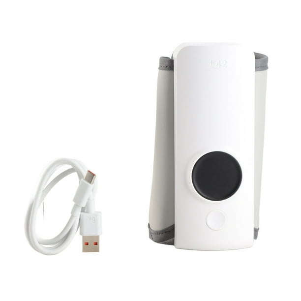 Bolsa térmica para biberones de leche, ABS PU, 3000 mAh, 2 pines, 7,4 V, 2 A, 18 W, con carga USB, herramienta portátil para lactancia de bebés para leche materna