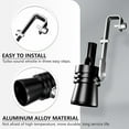 thumbnail image 2 of Turbo Exhaust Whistle，Exhaust Sound Enhancer，Turbo Sound Whistle Exhaust Muffler，Turbo Whistle For Car，Exhaust Whistle(XL-2PCS) (Black）, 2 of 7