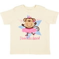 thumbnail image 3 of Inktastic Monkey Love Tutu Dance Girls Toddler T-Shirt, 3 of 5
