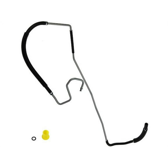 Gear To Cooler Power Steering Return Line Hose Assembly - Compatible with 2006 - 2008 Ford Focus 2007