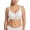 01 Mesh-White, variant on SHARICCA Womens Seamless Wirefree Bra Breathable Cooling Everyday Jelly Bra