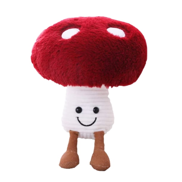 Encantadora Almohada De Hongo, Almohada De Hongo De Felpa Rellena, Almohada De Tiro De Verduras 3D Para Regalos De Vacaciones Speravity FN006810-02