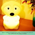 thumbnail image 2 of Fox De Dibujos Animados Luz De Noche De Silicona Suave Linda Carga Usb Pat Light Interruptor De Control Remoto Luz Led Fox Lámpara De Mesa Con Luz Rgb Luz Cálida Para Dormitorio Yuarrent HA018431-00, 2 of 7