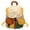 B, variant on Colorblock Lightweight Nylon Daypack, Multi Pocket Waterproof Casual Rucksack With Padded Shoulder Straps For Outdoor Trips Picnic Day Travel Daily Carry Storage,A:8.7*5.7*9.5in