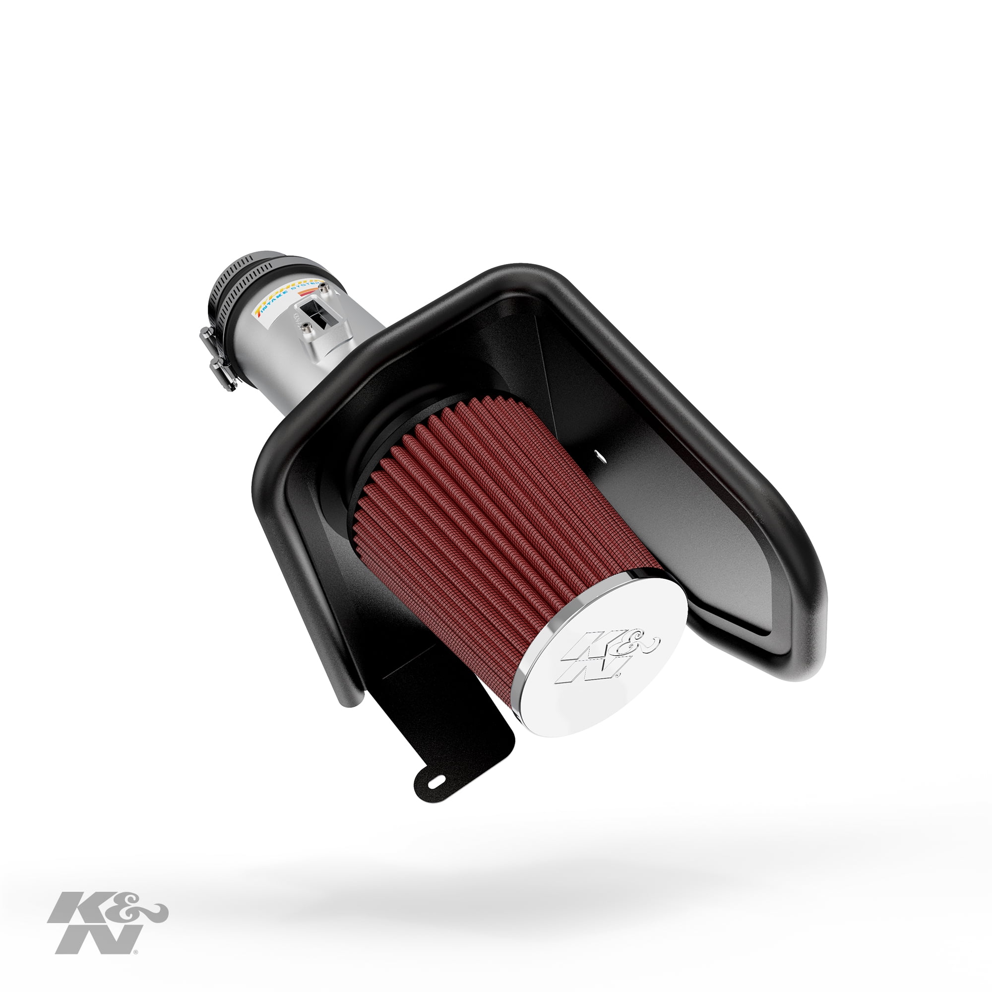 K&N Cold Air Intake Kit High Performance, Guaranteed to Increase