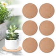 thumbnail image 4 of XKHHLH 6 Pack Cork Plant Coasters & Saucers – Absorbent Round Mats for Indoor Flower Pots, Planters, Houseplants, Surface Protector for Table & Floor, 4 of 9