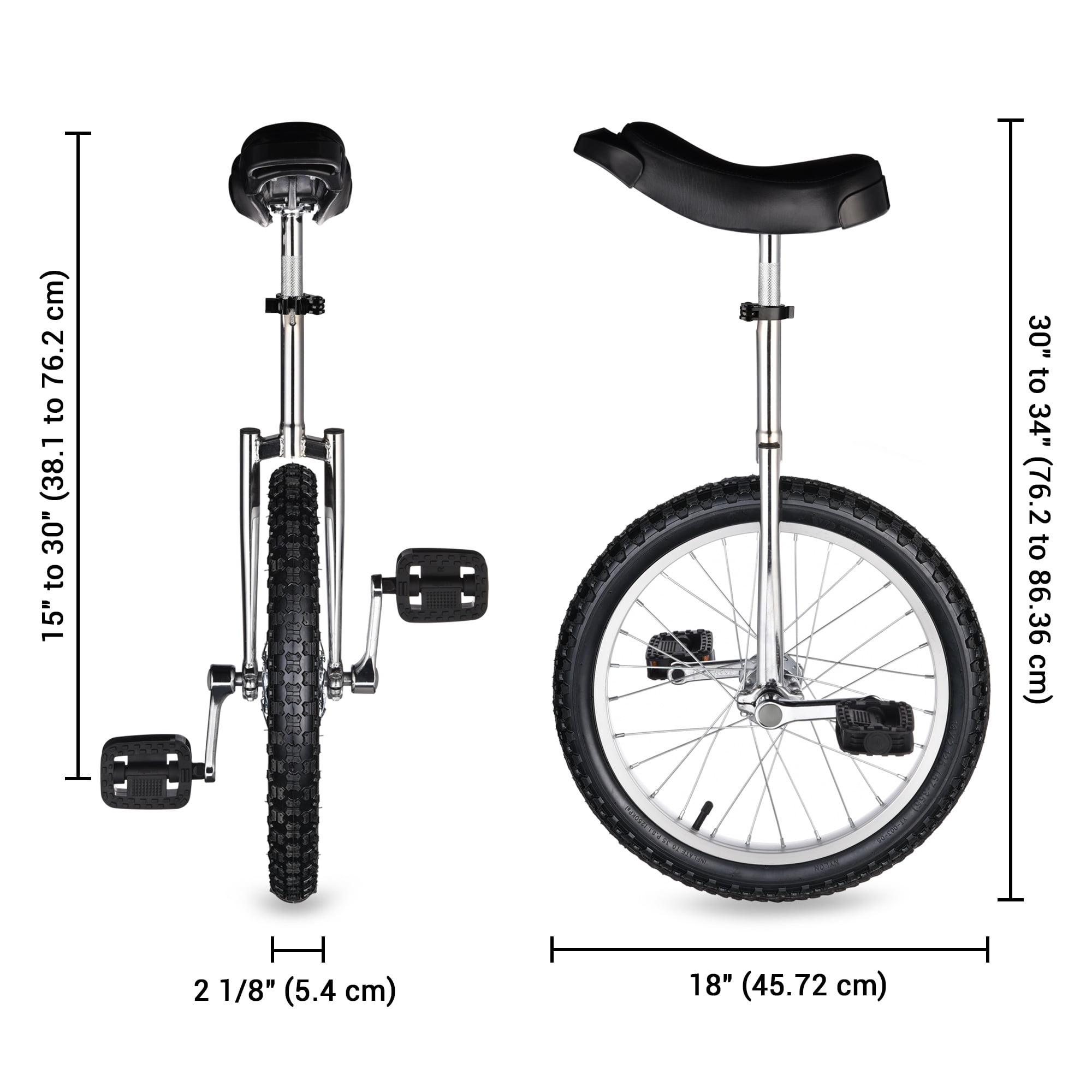 2 cheap wheel unicycle