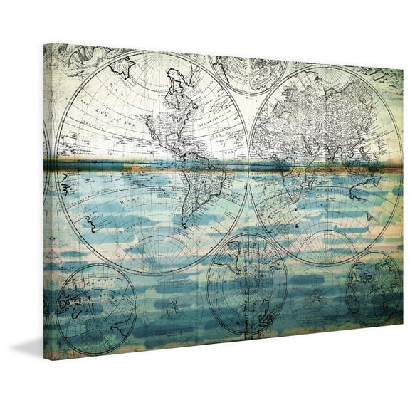 Parvez Taj  - Round and Round Print on Canvas 30 x 20