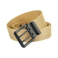 thumbnail image 4 of Cinturón de nailon para hombre, cómodo y resistente al desgaste, ideal para correr, cazar y bailar. Caqui, 4 of 9