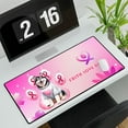 thumbnail image 3 of Faith Love Hope Alaskan Malamute Breast Cancer Awareness Survivor Desk Mat Full Keyboard Mouse Pad Alaska Mal Dog Lovers Gifts Large Mousepad - 02017, 3 of 5