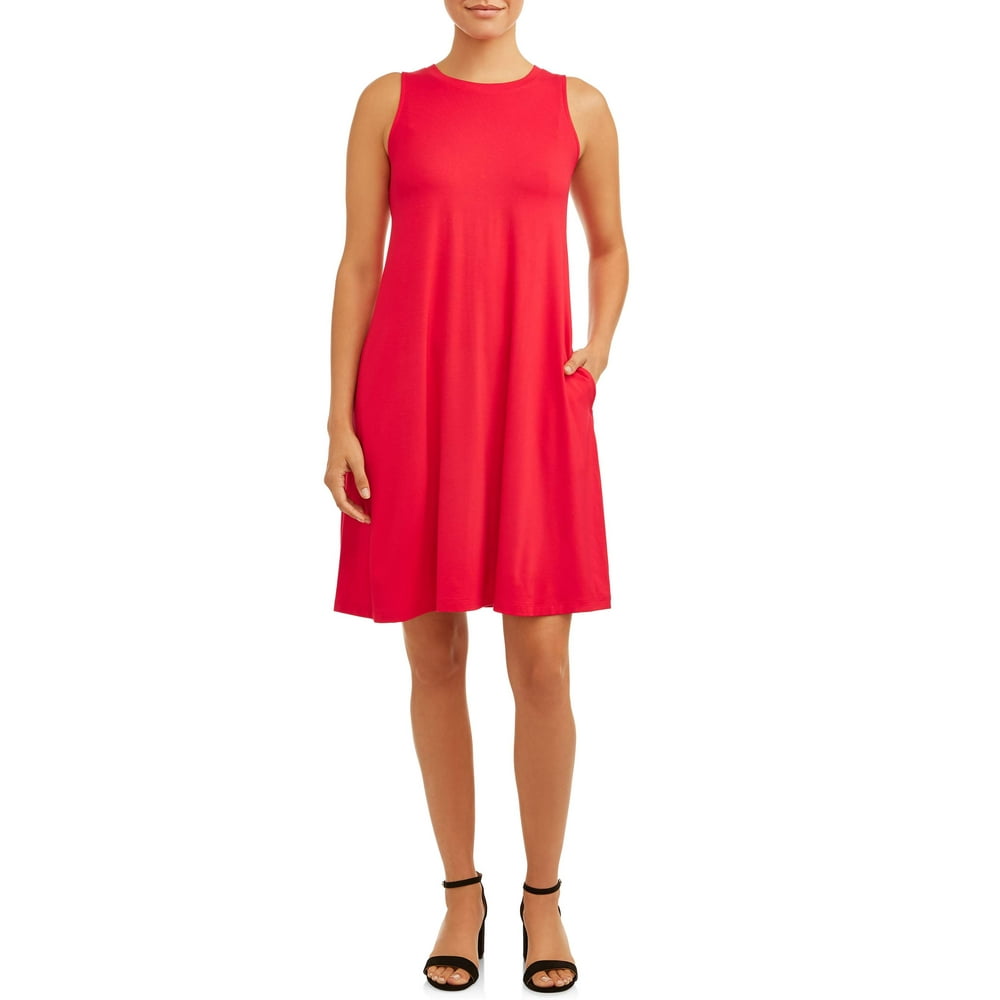 Time and Tru Time and Tru Women's Sleeveless Knit Dress