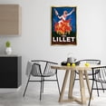 thumbnail image 2 of Stupell Industries Vintage Kina Lillet Wine People Painting Gold Floater Framed Canvas Art Print Wall Art, 21 x 31, 2 of 9
