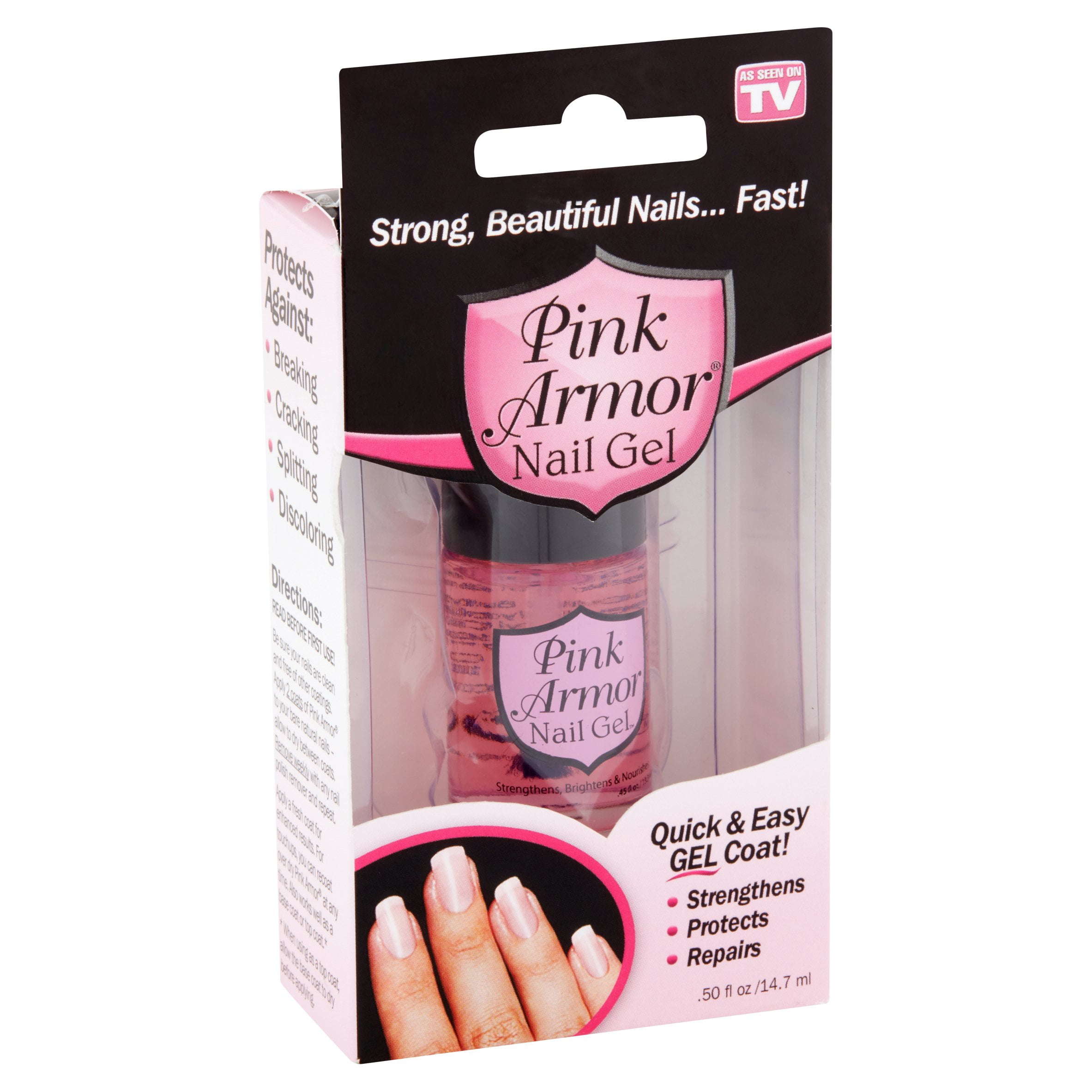Pink Armour Glossy Nail Gel | Groupon
