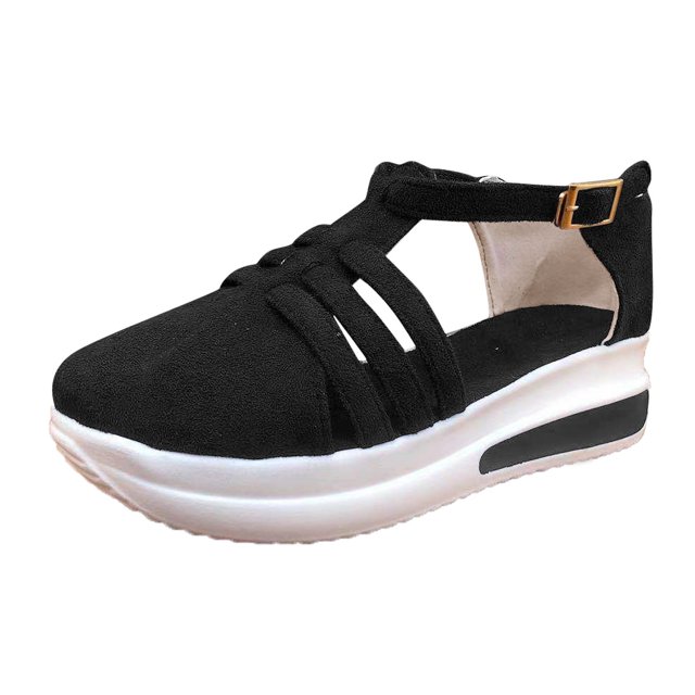 Sandales pour Femmes 2025, Chaussures à Plateforme Décontractées, Sandales Fantaisie pour Femmes, Sandales à Bride pour Dames, Sandales à Boucle pour Yoga, Sandales Compensées pour Femmes