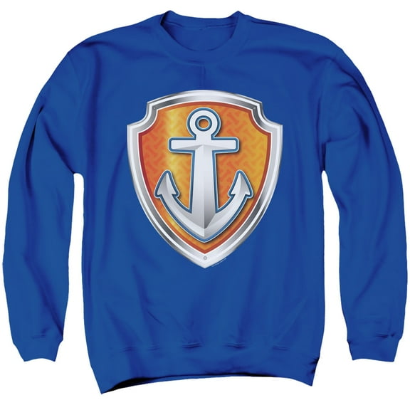 Paw Patrol Zuma Badge Unisex Adult Crewneck Sweatshirt