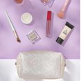 thumbnail image 3 of Bolsa de cosméticos minimalista LzGUNGY de cuero sintético 2 piezas para uso diario, 3 of 5