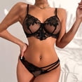 thumbnail image 2 of Cómoda lencería sexy negra mujer encaje cuerpo lencería negro L TUNC Sencillez, 2 of 4