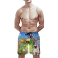 thumbnail image 6 of My Singing Monsters Men's Swim Trunks Board Shorts Drawstring Elastic Waist Quick Dry Swimsuits Beach Shorts with Pockets S, 6 of 8