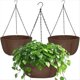 thumbnail image 1 of Maceta Colgante para Plantas de Exterior, Cesta Colgante para Plantas de Exterior con Cadena, Maceta Colgante de Tela de 30 cm., 1 of 5