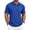 61# Blue, variant on Short Sleeve Polo Shirts Men's Casual Classic Button Basic Shirt Solid Color Cotton Tees Stylish Tops Light pink M