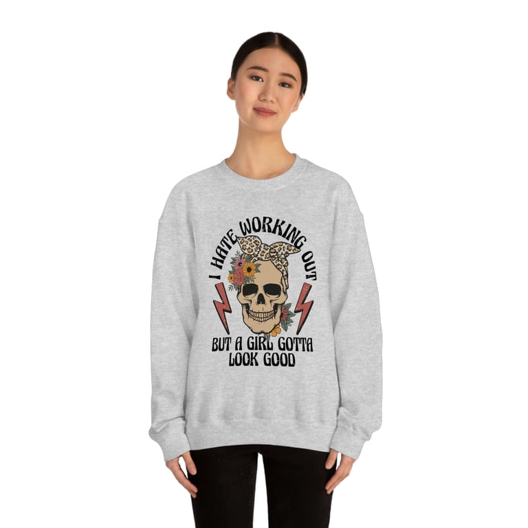 gym crewneck sweatshirt