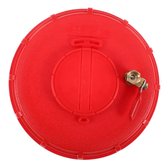 IDEANATEGRATE Plastic IBC Bucket Replacement Lid with Airtight Function 1Pcs 7.47X7.47X2.55In