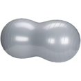 thumbnail image 2 of Fitness ball peanut shape 45×90 cm silver, 2 of 5