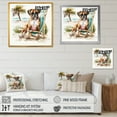 thumbnail image 4 of Designart Dog On The Beach V Canvas Wall Art, 4 of 5