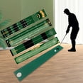thumbnail image 2 of Foldable Golf Putting Mat Lightweight Golf Putting Practice Mat Portable Durable Golf Training Pad Golf Accessories for Adults Style E, 2 of 6