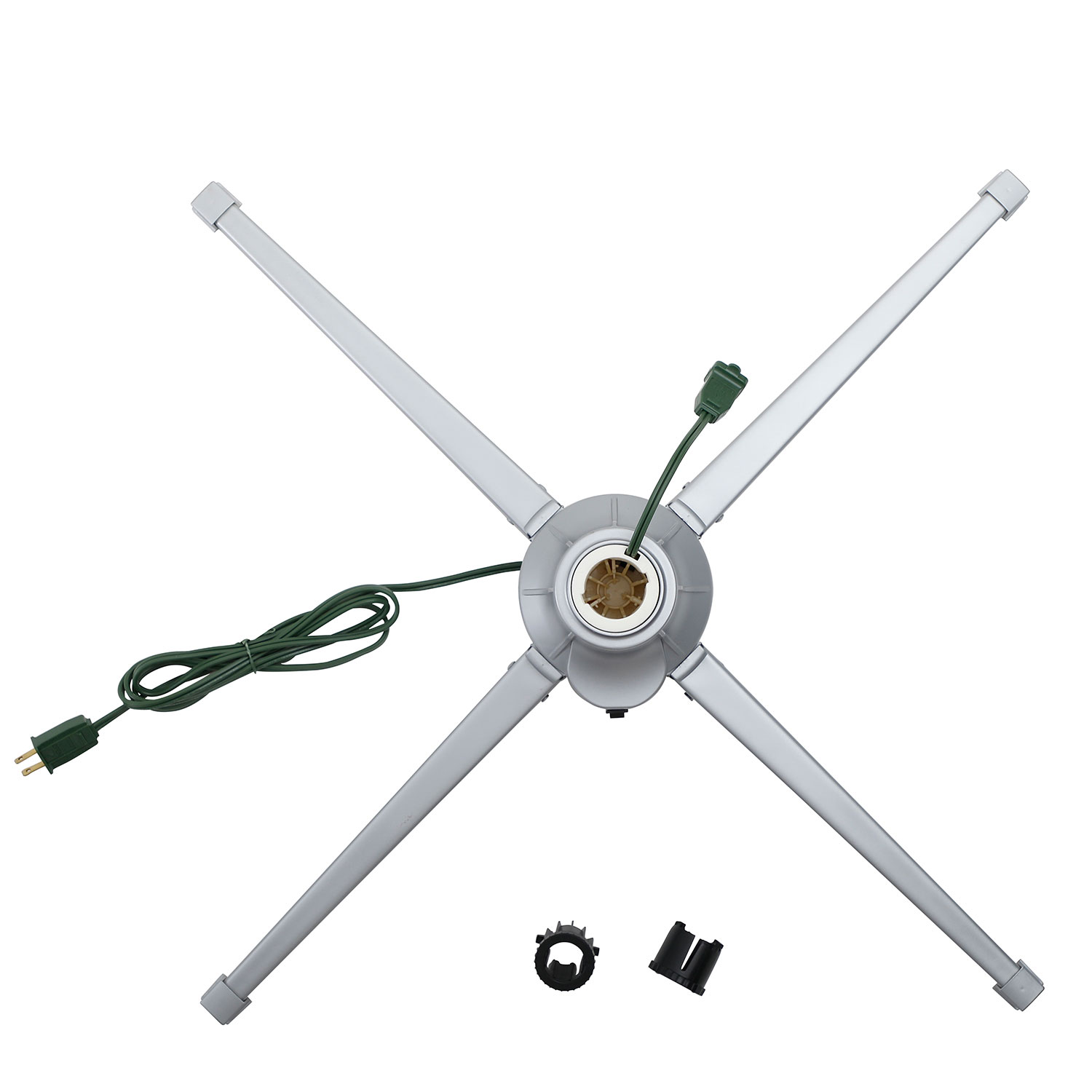 Home Heritage Metal Rotating Christmas Tree Stand photo 5