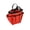 Red-RD Home Decor, variant on karymi Gardening Tool Storage Tote Bag Multi Pocket Oxford Cloth Organizer Portable for Pruners Gloves Accessories (Tools Not Included) 11.02x10.43x3.93in Living Room Decor