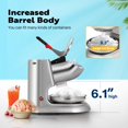 thumbnail image 4 of Triturador de hielo VIVOHOME 28 cm 65 kg/h Acero inoxidable, 4 of 7