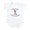 Cloud White, variant on CafePress - Future Olympic Gymnast In Tra Infant Bodysuit - Baby Light Bodysuit, Size Newborn - 24 Months
