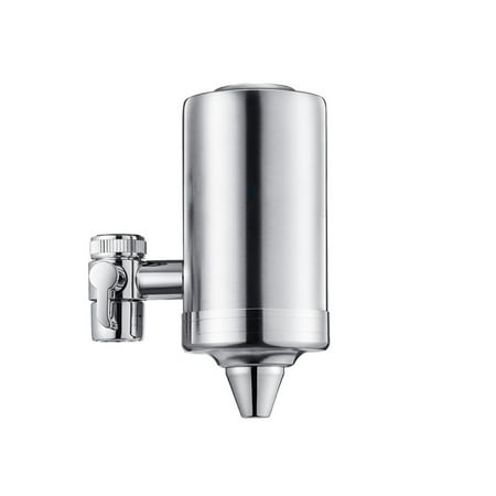 

XHAO 1 Pcs Household Kitchen Stainless Steel Tap Faucet Drinking Water Dirt Filter Purifier