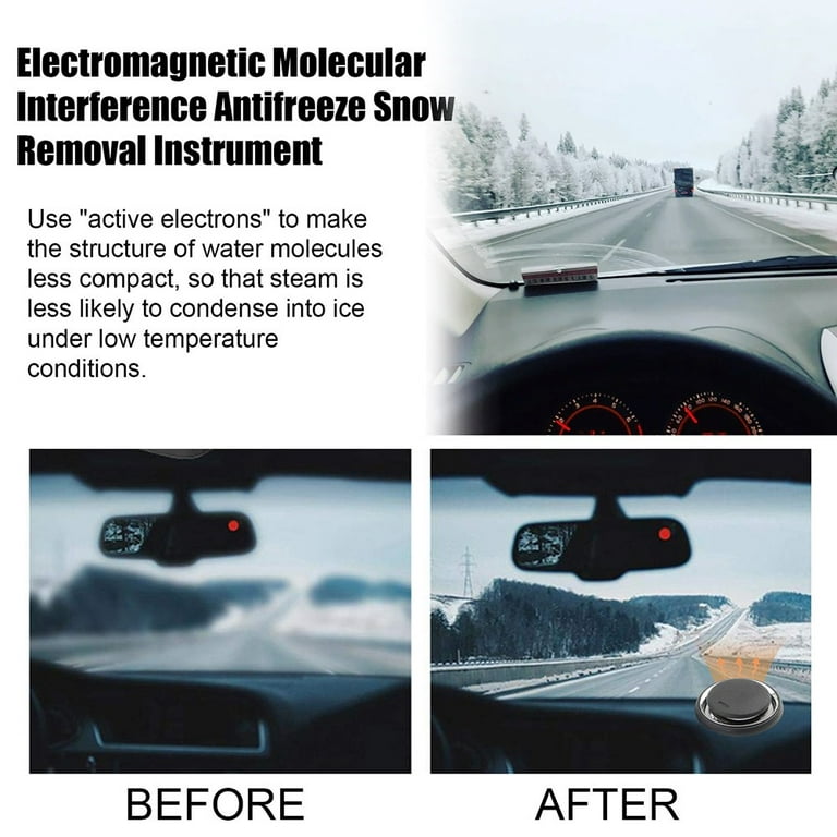 Vehicle Deicing Instrument Car Defroster Device, Portable Car Heater  Electromagnetic Antifreeze Snow Removal Device For Windscreen
