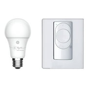 C by GE A19 Smart LED Bulb And Wire-Free Switch Set, 93125623