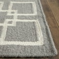 thumbnail image 6 of SAFAVIEH Martha Stewart Square Dance Geometric Runner Rug, Cement Grey, 2'3" x 7', 6 of 7