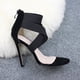 thumbnail image 4 of Zapatos de mujer Patrón de serpiente Sandalias Moda Tacones altos transparentes Zapatos grandes Wmkox8yii  hfjk4400, 4 of 6