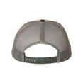 thumbnail image 3 of Richardson - Adjustable Snapback Trucker Cap - 112 - Grey/ Charcoal/ Black, 3 of 5