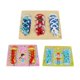 thumbnail image 4 of Montessori Busy Board Toys Desarrolla habilidades básicas Educativo Preescolar Juguete sensorial Cordones para niños Preescolar Niño pequeño, 4 of 9