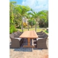 thumbnail image 3 of Padma's Plantation Porto Fino Aluminum Patio Armchair in Kubu Gray, 3 of 7