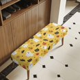 thumbnail image 3 of XYZCANDO Halloween Print Polyester Spandex Fabric Bench Seat Covers with Anti Pet Hair, Removable Anti Stain Rectangle Long Bench Slipcover for Living Room, 3 of 9